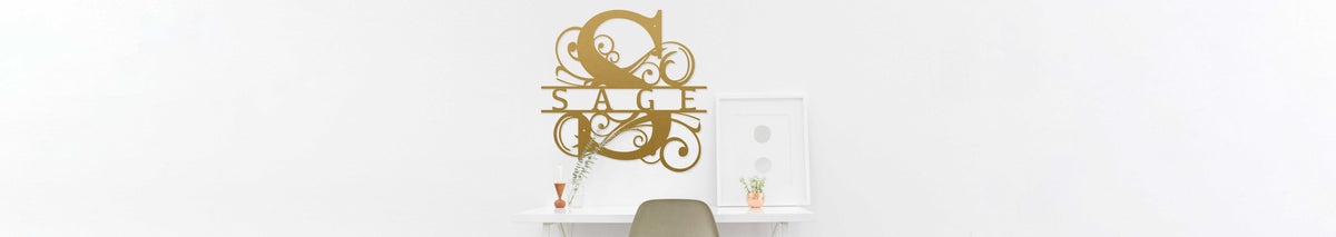 Alphabet Personalized Monograms
