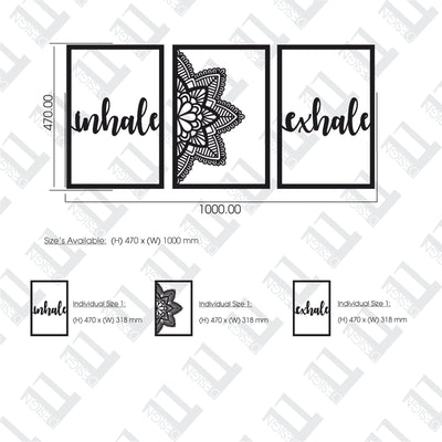 3 Piece Inhale Exhale - Design11