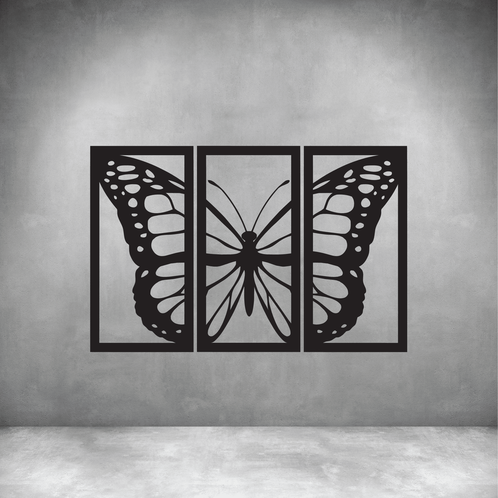 3 PIECE SINGLE BUTTERFLY | Design11
