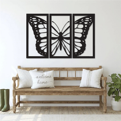 3 Piece Single Butterfly