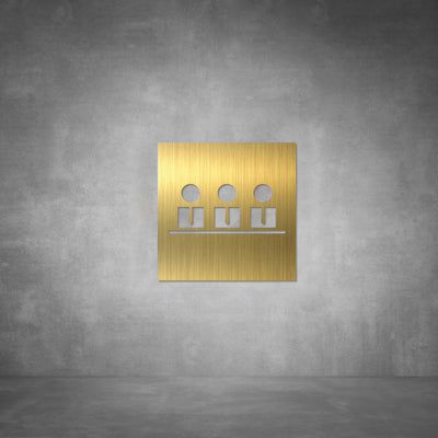 Male Meeting Room/Boardroom Sign D04
