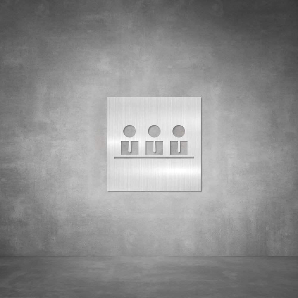 Male Meeting Room/Boardroom Sign D04