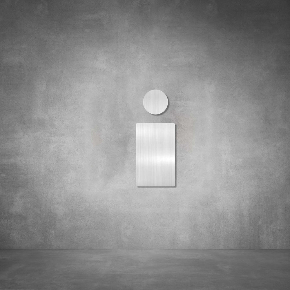 Cutout Toilet Male Sign | D01