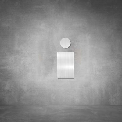Cutout Toilet Male Sign | D01