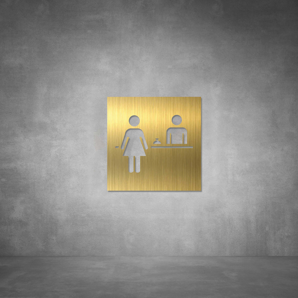 Reception Sign D03