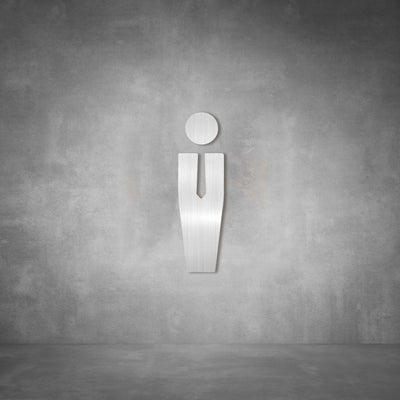 Cutout Toilet Male Sign | D04