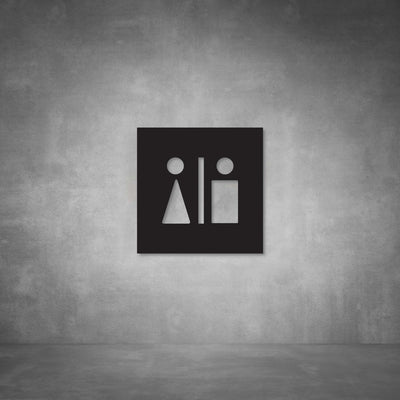 Toilet Male and Female Sign | D01