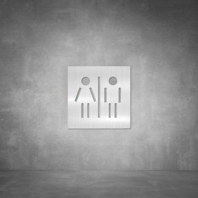 Toilet Male and Female Sign | D02