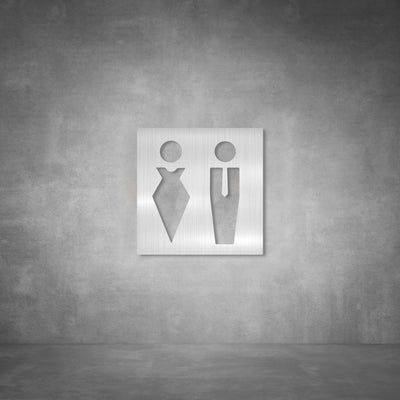 Unisex Toilet Sign | D04