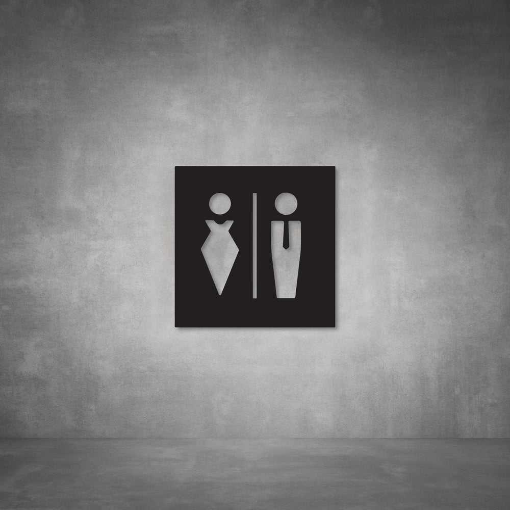 Toilet Male and Female Sign | D04