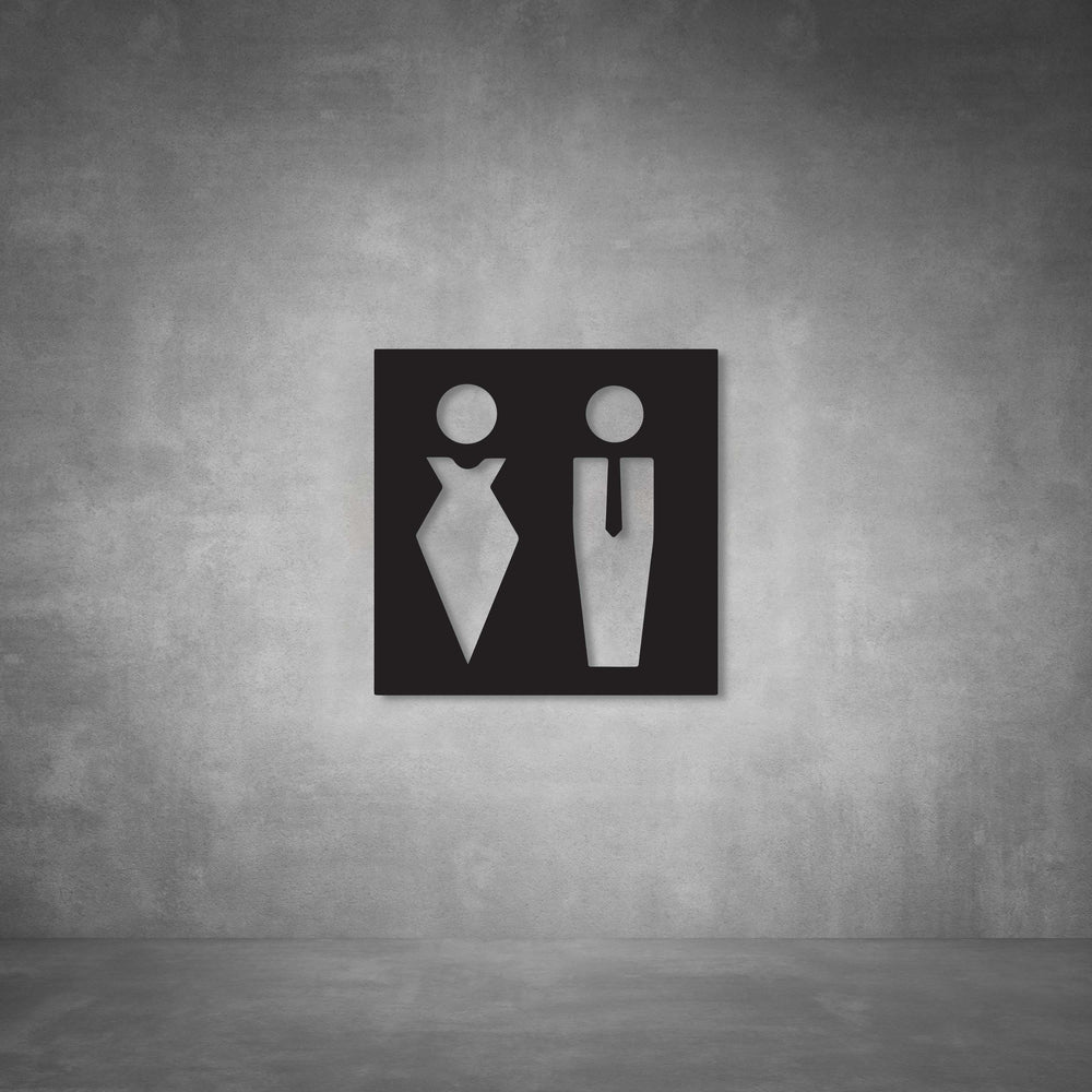 Unisex Toilet Sign | D04