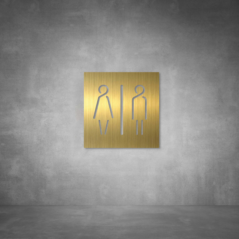 Toilet Male and Female Sign | D05