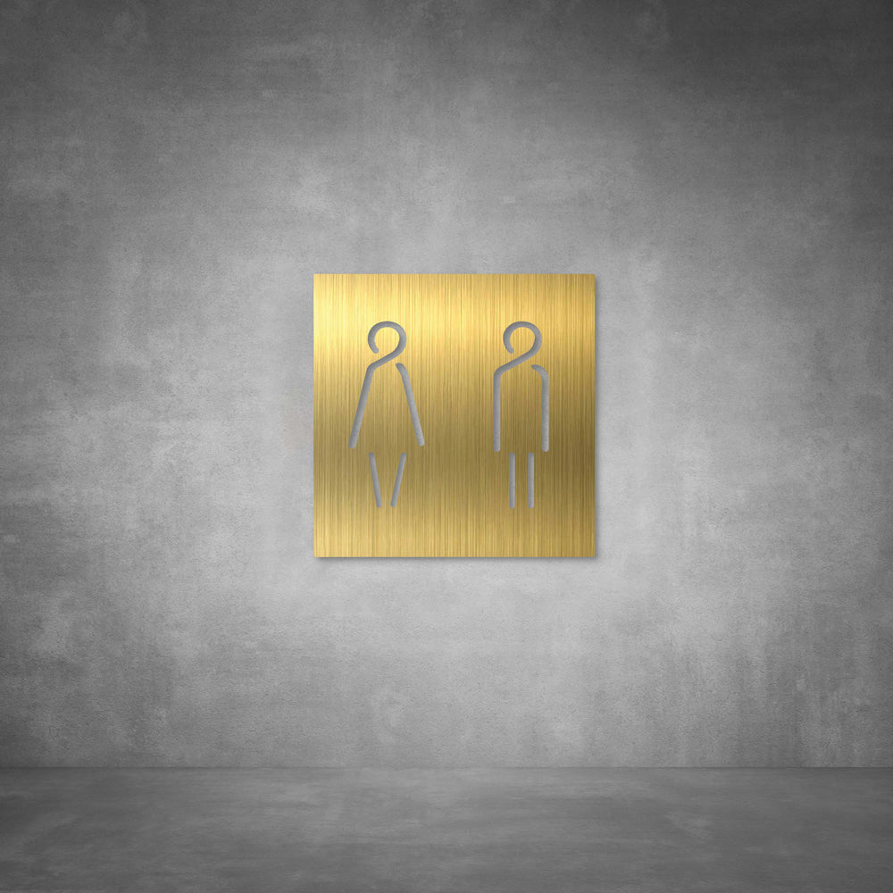 Unisex Toilet Sign | D05