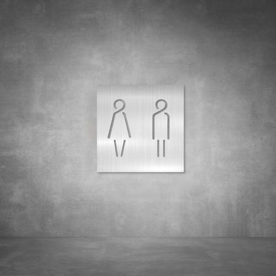 Unisex Toilet Sign | D05