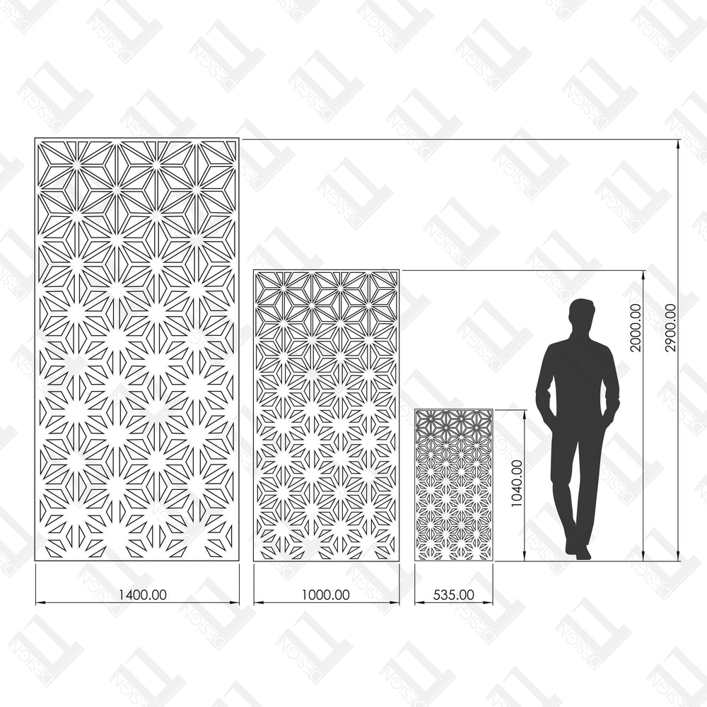 Laser Cut Screen - Design 052
