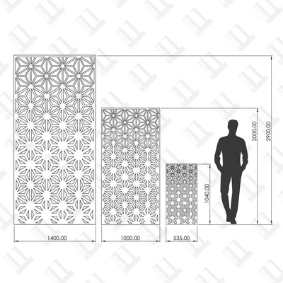 Laser Cut Screen - Design 052