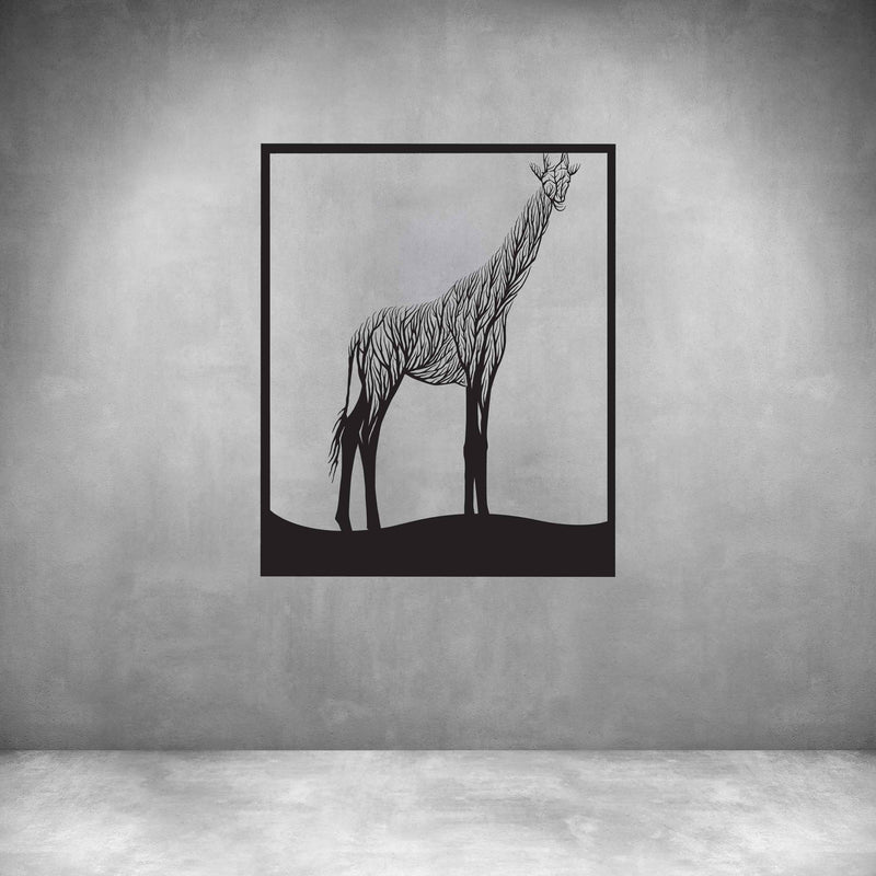Giraffe Tree Art