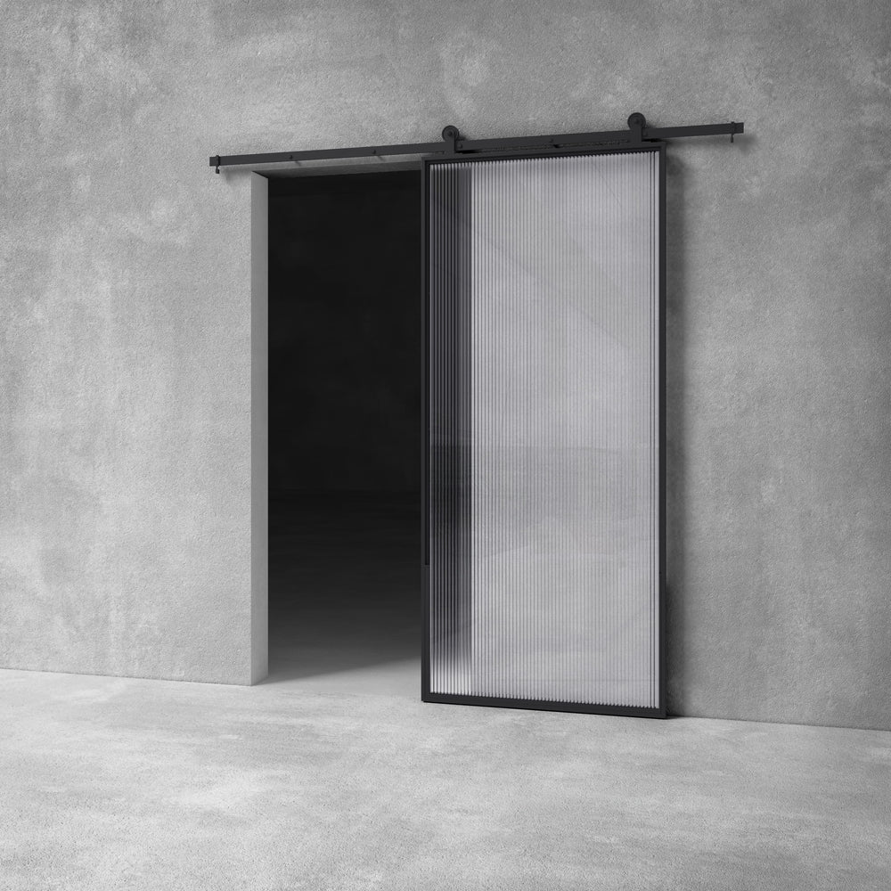 Glass Barn Door D010