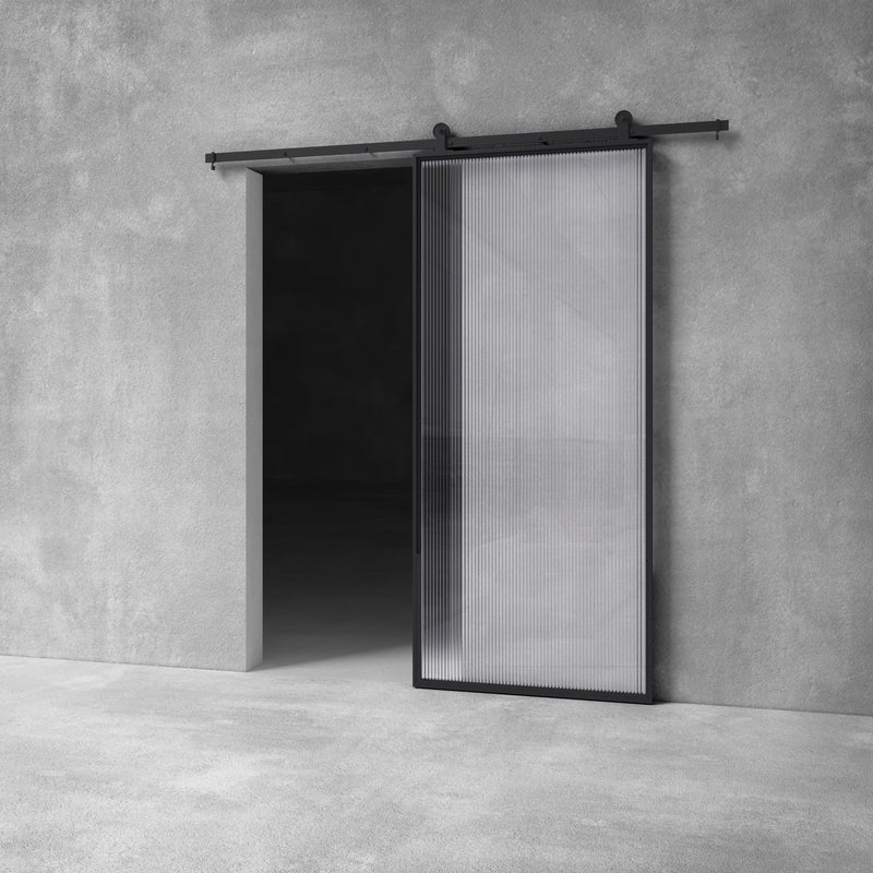 Glass Barn Door D010