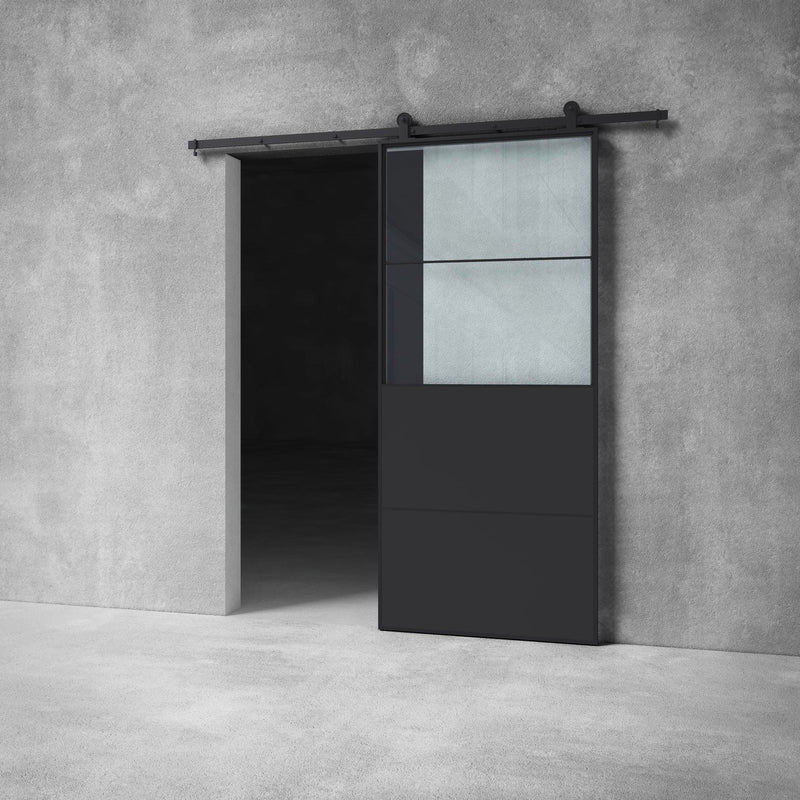 Glass Barn Door D012