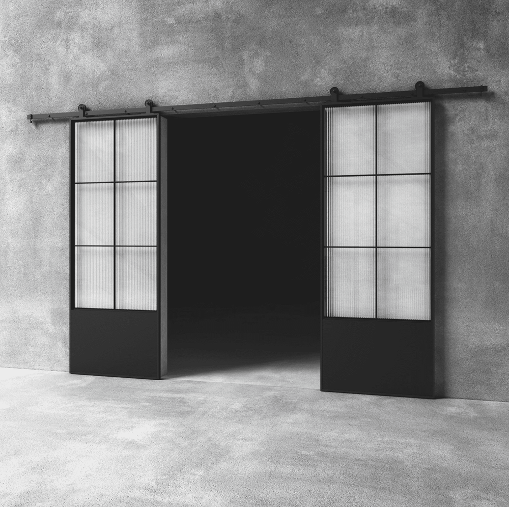 Glass Barn Door D10