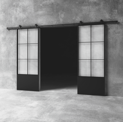 Glass Barn Door D10