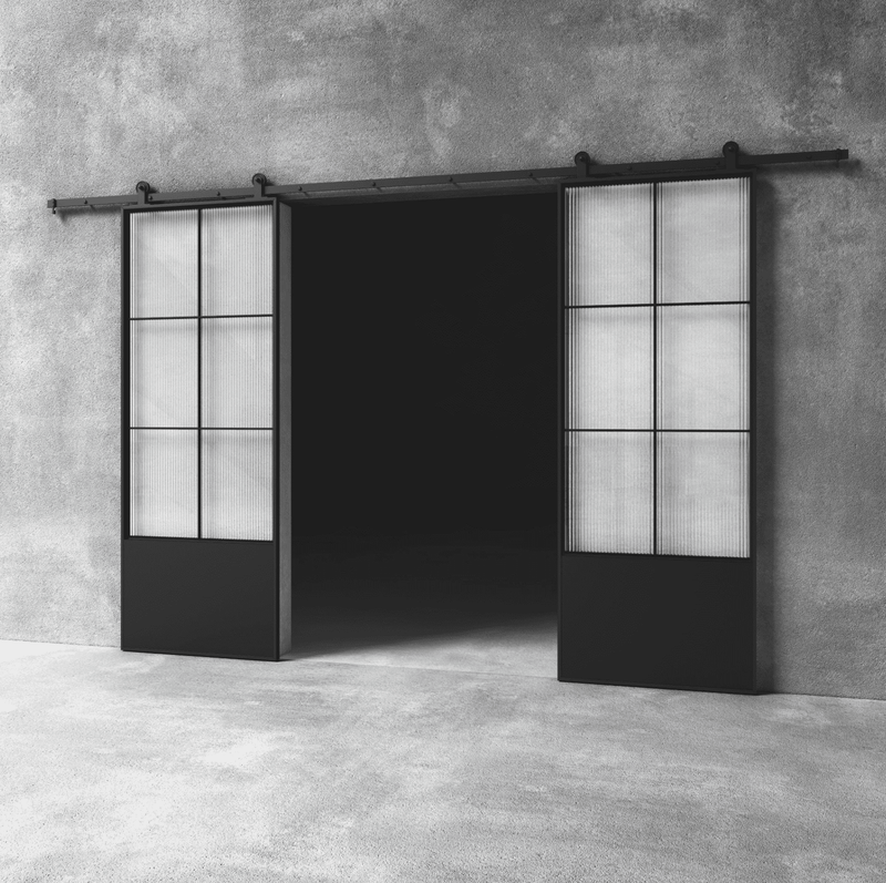 Glass Barn Door D10
