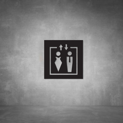 Elevator Sign D04