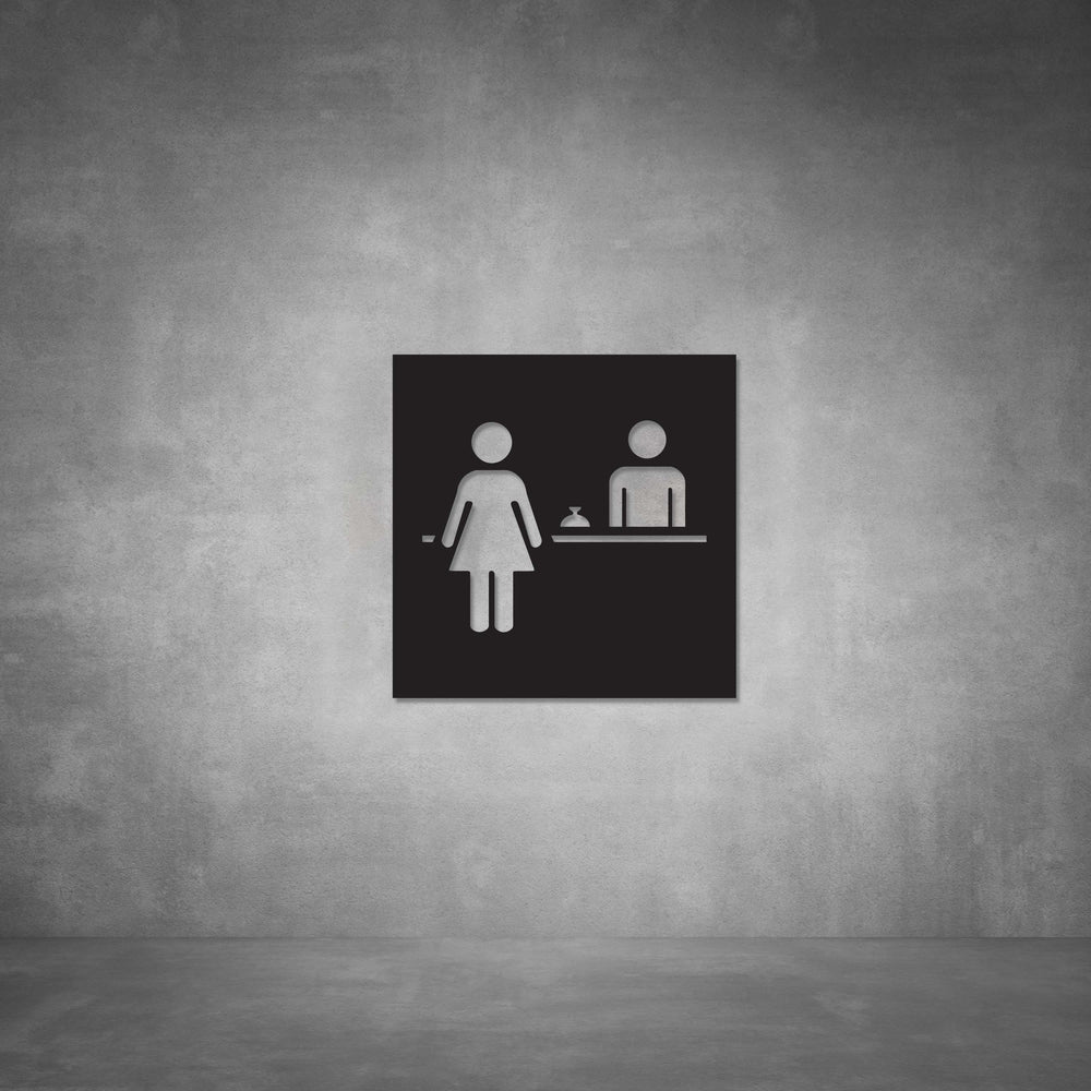 Reception Sign D03