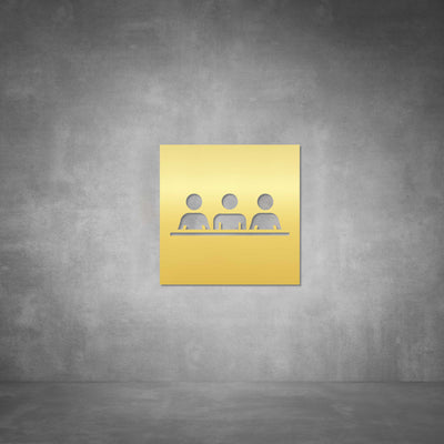 Unisex Meeting Room/Boardroom Sign D03