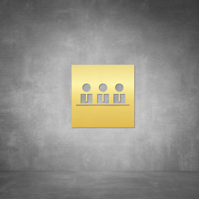 Male Meeting Room/Boardroom Sign D04