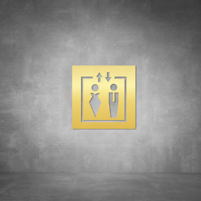 Elevator Sign D04
