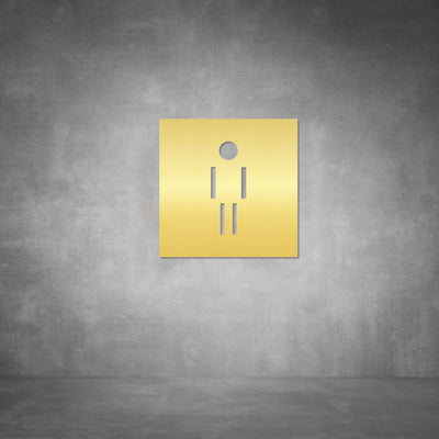 Toilet Male Sign | D02