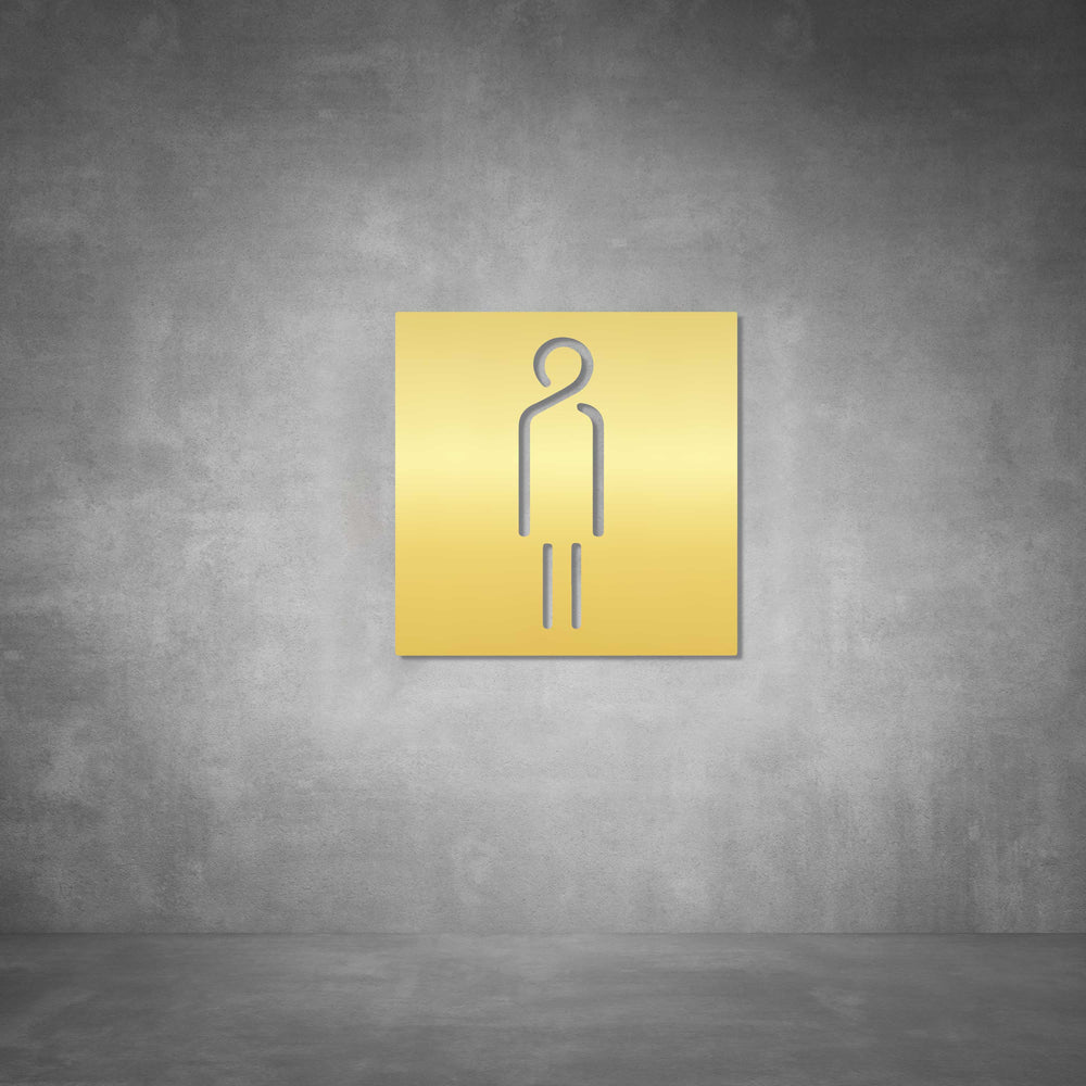 Toilet Male Sign | D05
