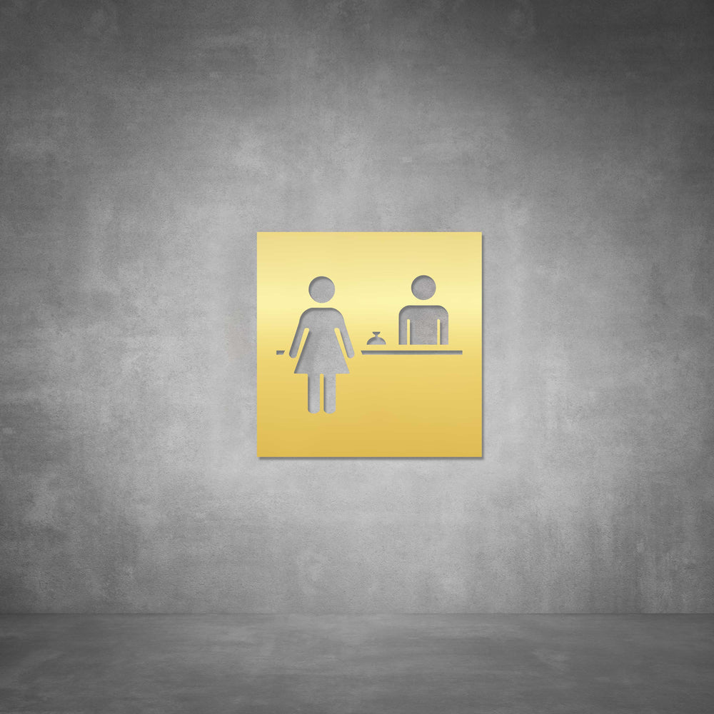 Reception Sign D03