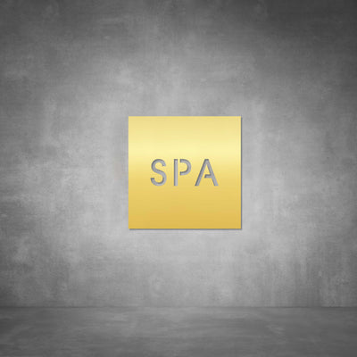 Spa Sign