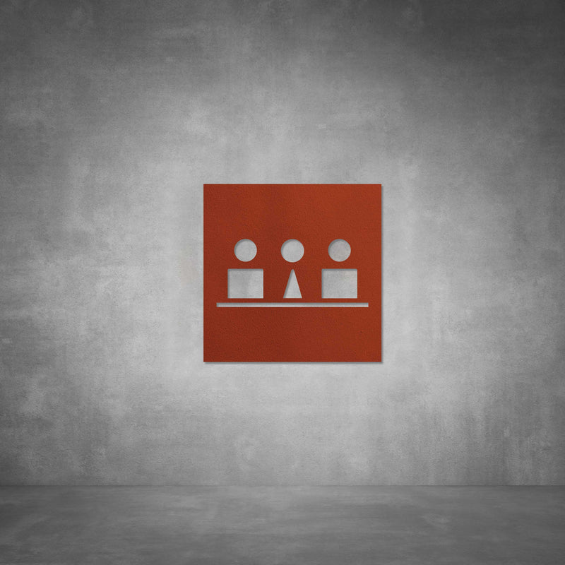 Unisex Meeting Room/Boardroom Sign D01
