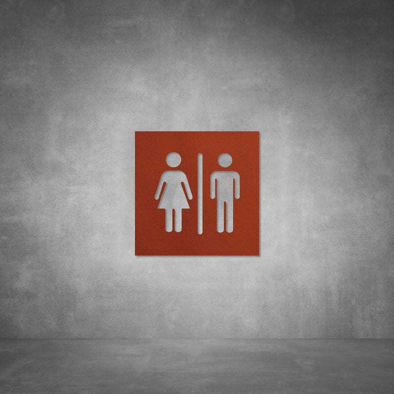 Toilet Male and Female Sign | D03