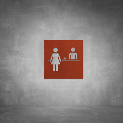Reception Sign D03