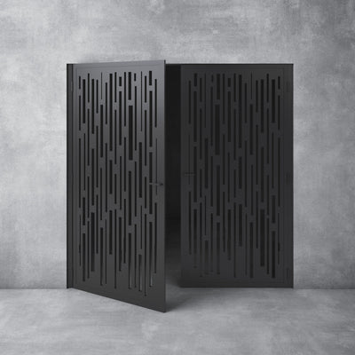 Architectural Double Swing Gate - Design11