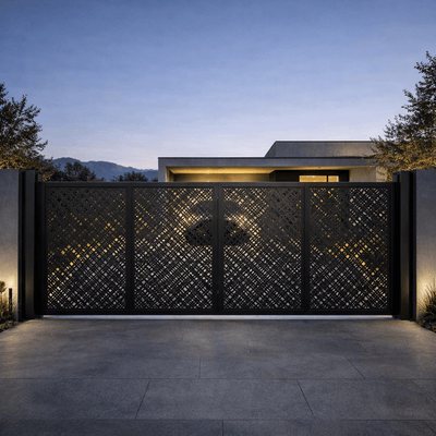 Architectural Sliding Gate - Design11