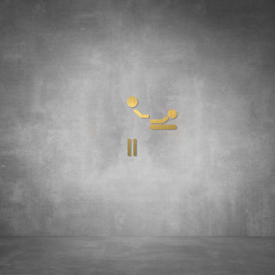 Cutout Baby Changing Sign D02