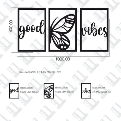 Butterfly Good Vibes - Design11