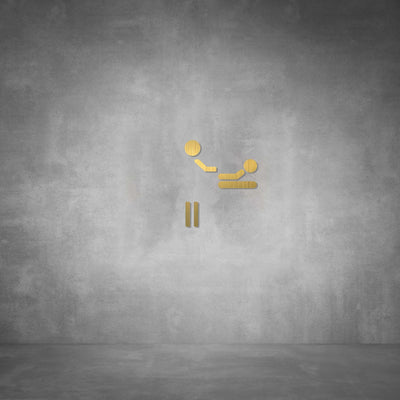 Cutout Baby Changing Sign D02 - Design11