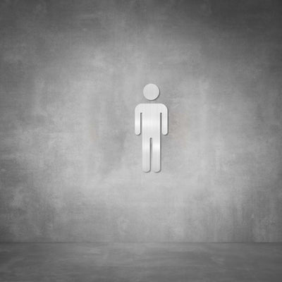 Cutout Toilet Male Sign | D03 - Design11