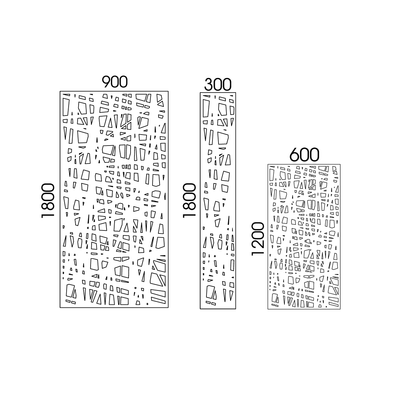 Eco Lasercut Screen D01 - Design11