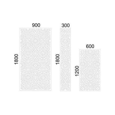Eco Lasercut Screen D04 - Design11