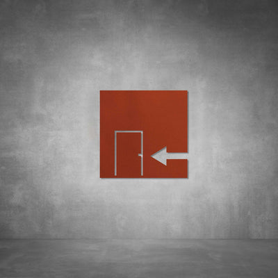 Entrance to the Left Sign - Design11