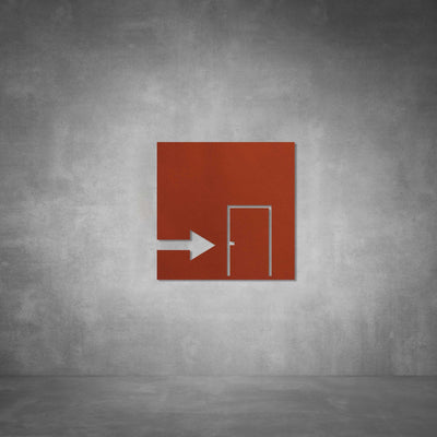 Entrance to the Right Sign - Design11
