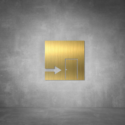 Entrance to the Right Sign - Design11
